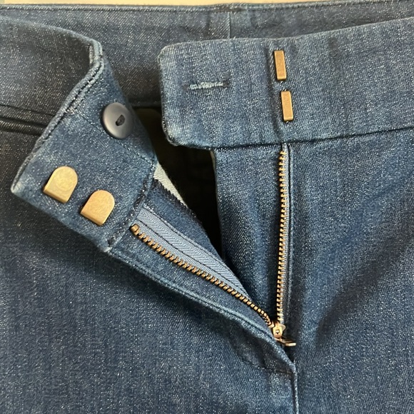 LOFT Women’s Dark Blue Denim Pant Marisa 24/00 - Picture 5 of 8